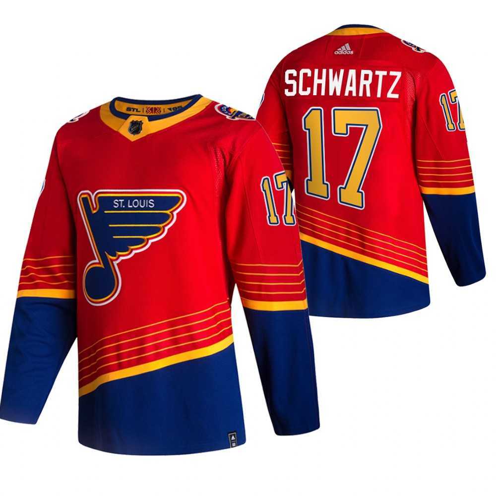 St. Louis Blues 17 Jaden Schwartz Red Adidas 2020-21 Reverse Retro Alternate Jersey Dzhi,We sell and wholesale St. Louis Blues 17 Jaden Schwartz Red Adidas 2020-21 Reverse Retro Alternate Jersey Dzhi on line form chian!